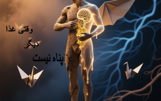 وقتی غذا دیگر پناه نیست.